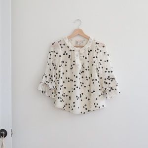 Rebecca Taylor Floral Blouse